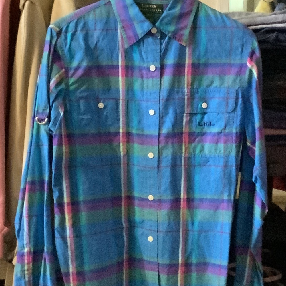 Lauren Ralph‎ Lauren Men's Multicolor Plaid Shirt